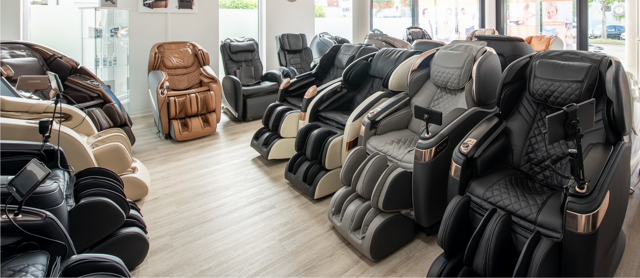 Massagesessel Welt Ausstellung und Showroom mit Fachberatung