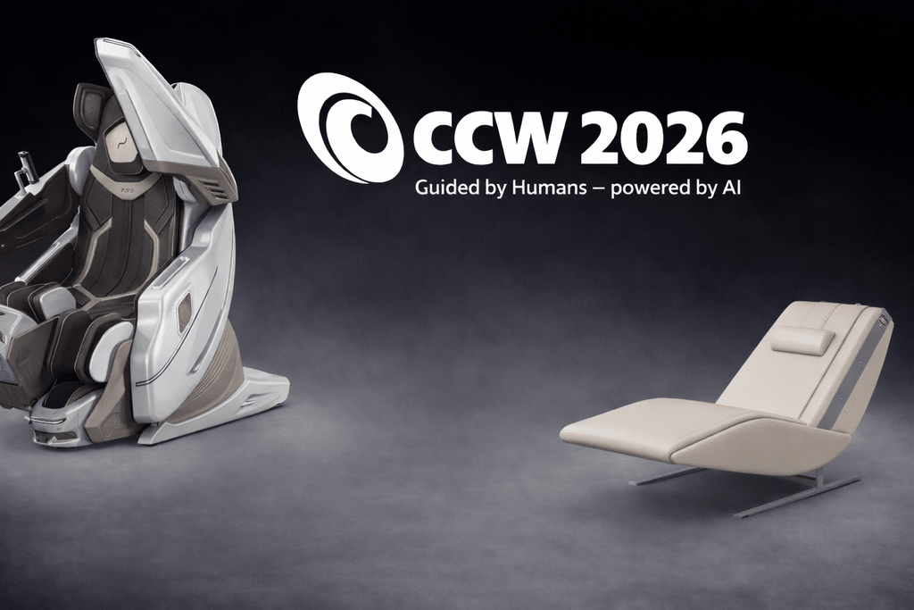 CCW 2026 v Berlíně: Massagesessel Welt zažít regeneraci v každodenním pracovním životě