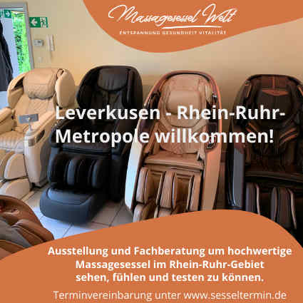 Společnost Massagesessel Welt novou pobočku v Leverkusenu