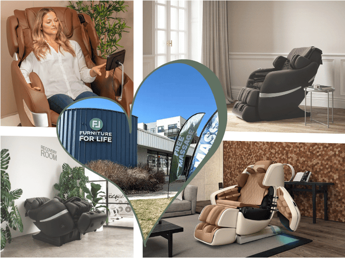 Massagesessel Welt  Furniture For Life: Společná vize a exkluzivní partnerství pro jedinečné wellness zážitky s masážními křesly světové třídy značek OHCO, Positive Posture  KOYO