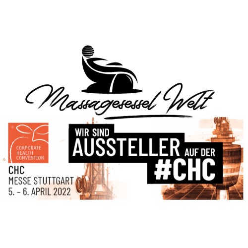 Massagesessel Welt auf der Corporate Health Convention (CHC) Stuttgart