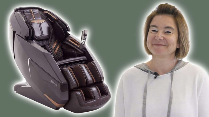 Masážní křeslo Casada u naší zákaznice Tiny