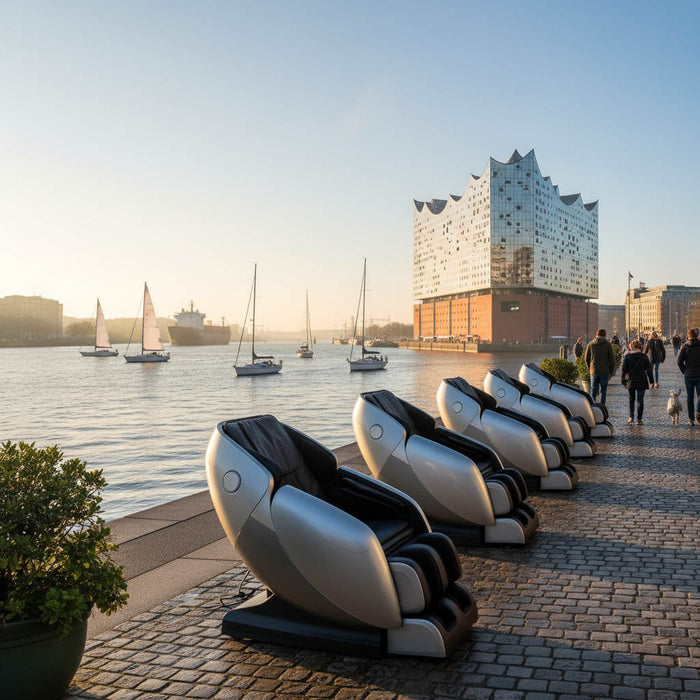 Massagesessel Welt Showroom nun auch in Hamburg