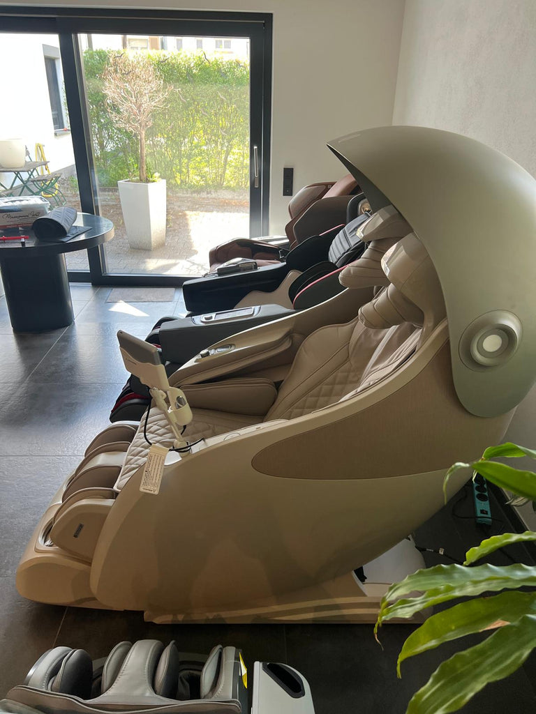 Alpha Techno AT 8701 Schulterkneter Aussteller in Beige