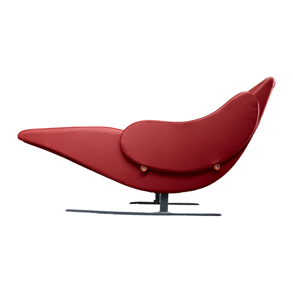 
Allgäuer Massagetechnik Schaukelliege Volare Care in Kirsche, Seitenansicht, Farbe nach Stoffmuster dargestellt