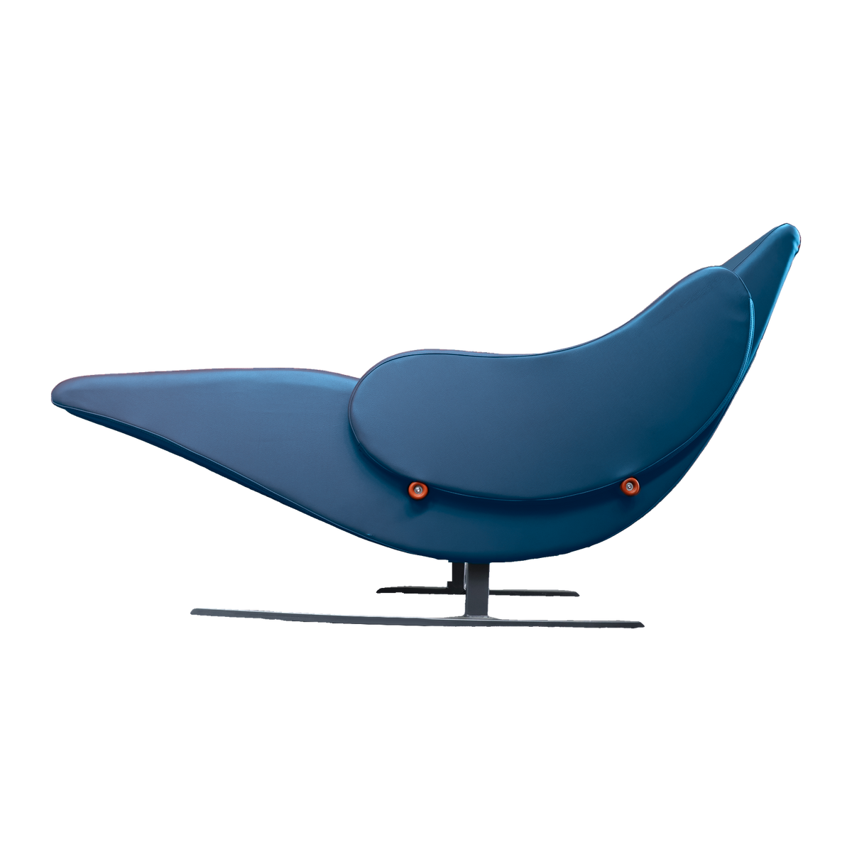 
Allgäuer Massagetechnik Schaukelliege Volare Care in Baltic, Seitenansicht, Farbe nach Stoffmuster dargestellt