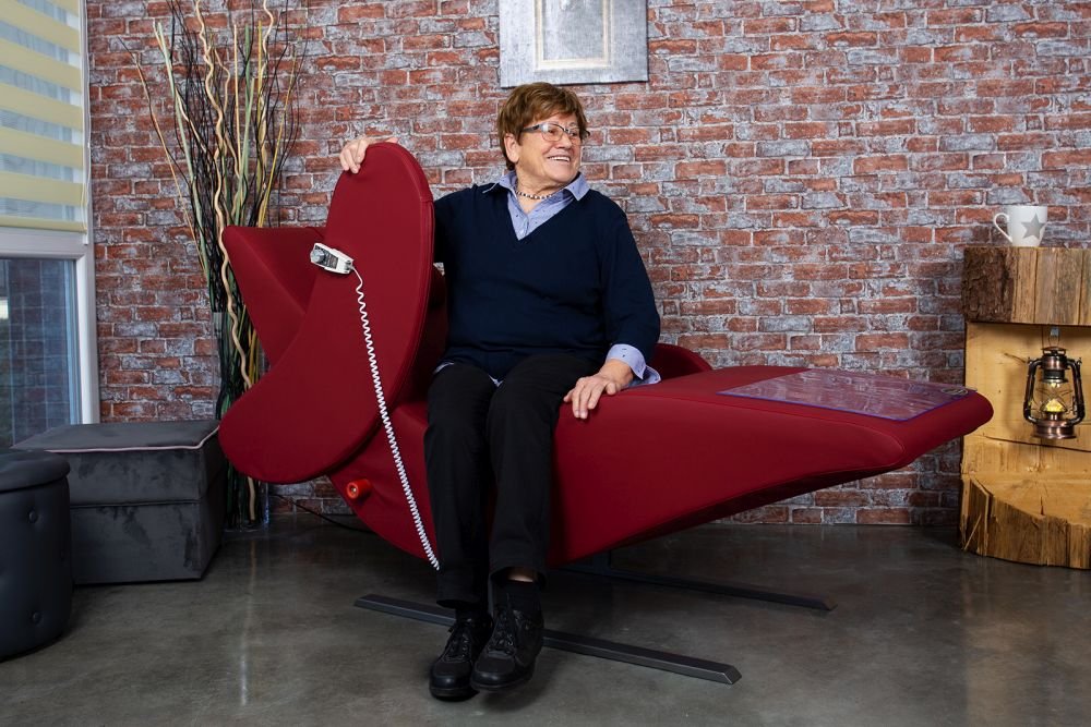 Allgäuer Massagetechnik Therapie-Schaukelliege Volare Care Home
