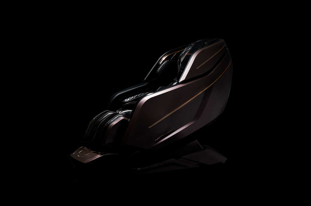 
HUTECH KAI GTS7 Art Motion-Massagesessel-rose gold-Kunstleder-Massagesessel Welt
