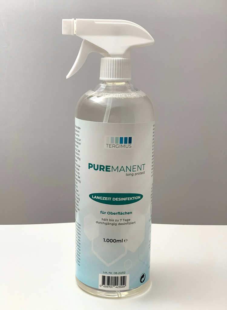 TERGIMUS Puremanent Long Protect langzeit Oberflächendesinfektionsmittel